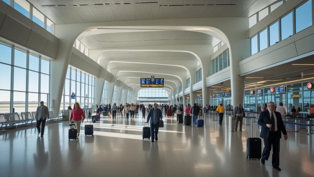 The MCI Terminal at Kansas City Airport